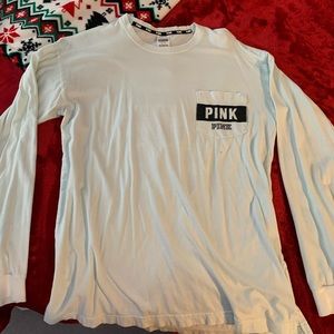 Victoria Secret mint green Long sleeve Tee shirt